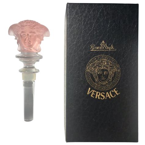 rosenthal versace medusa bottle stopper|Versace Rosenthal Medusa Bottle Stopper .